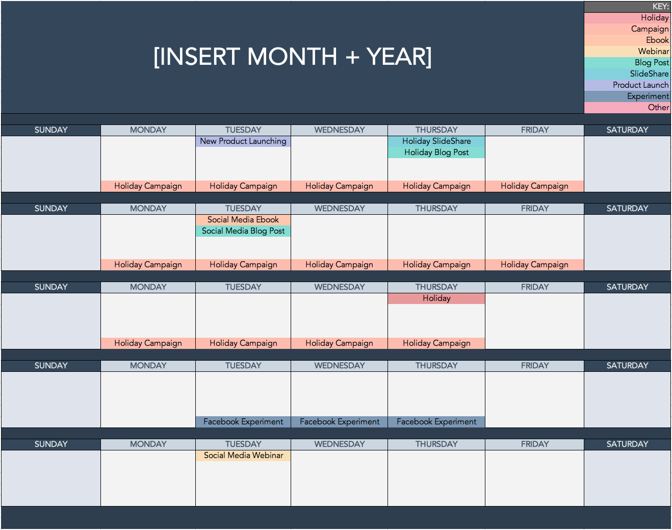 How to (Easily) Make Perfect Content Calendars in Google Sheets